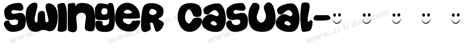 Swinger Casual字体转换